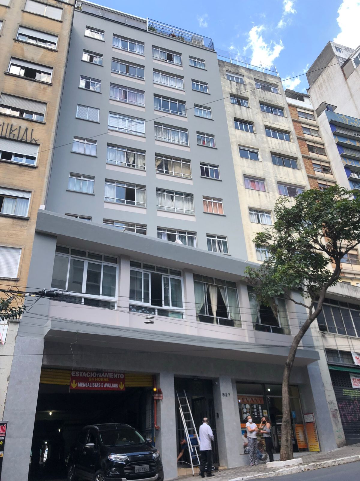 Prédio residencial depois do retrofit